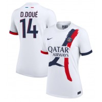 Dres Paris Saint-Germain Desire Doue #14 Preč pre Ženy 2024-25 Krátky Rukáv